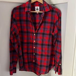 Tradlands lightweight plaid button-down